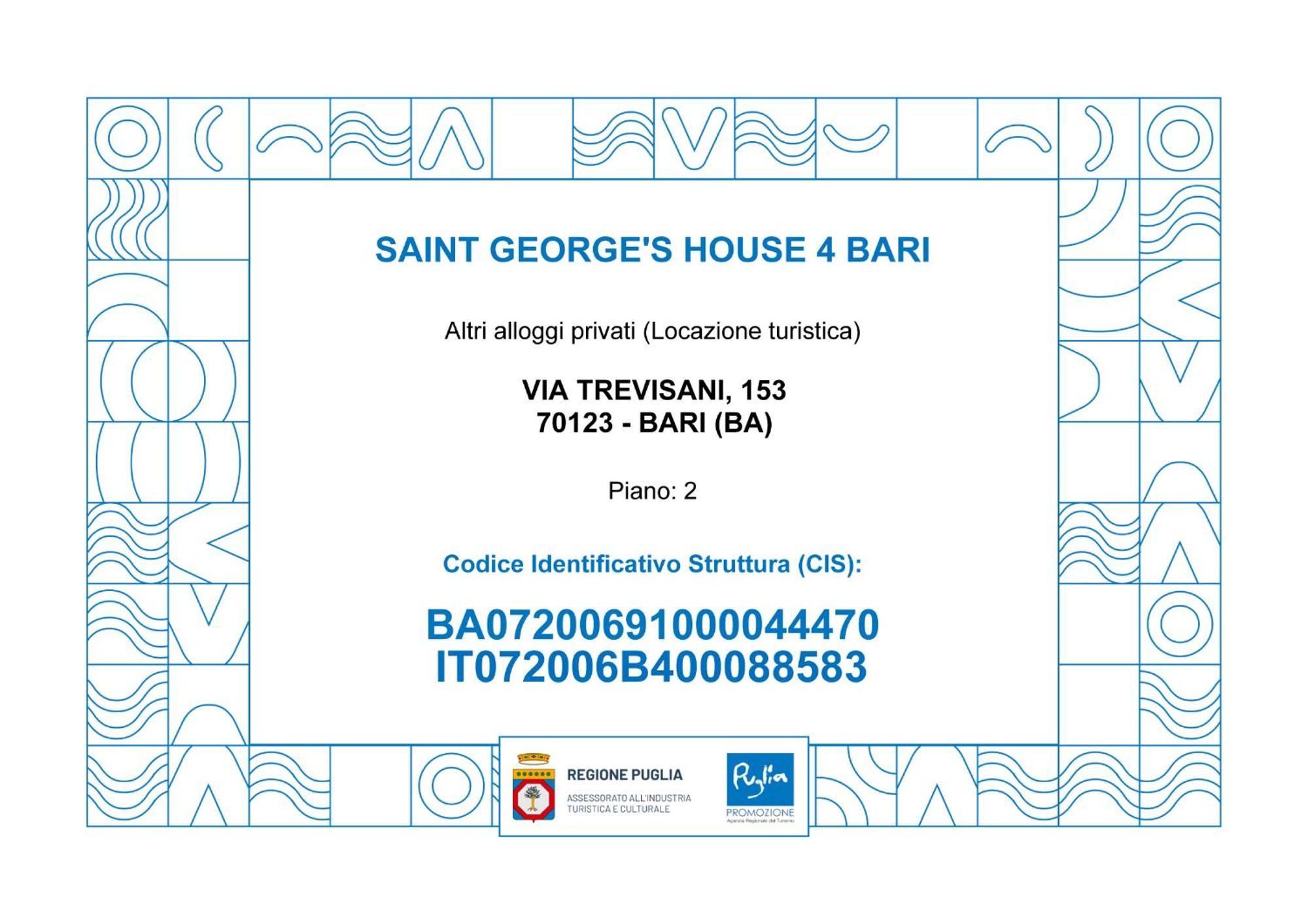 Appartement Saint George'S House 4 Bari Extérieur photo